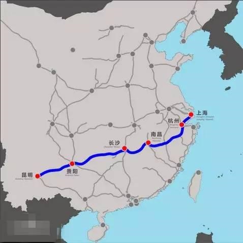 350公里/小時(shí)！中國東西向最長高鐵將通車